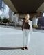 WHIMSY �����ॸ�� Stitched Sweat Pant