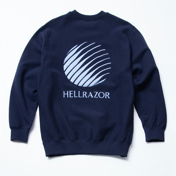 Hellrazor �إ�쥤���� LOGO EMB CREWNECK