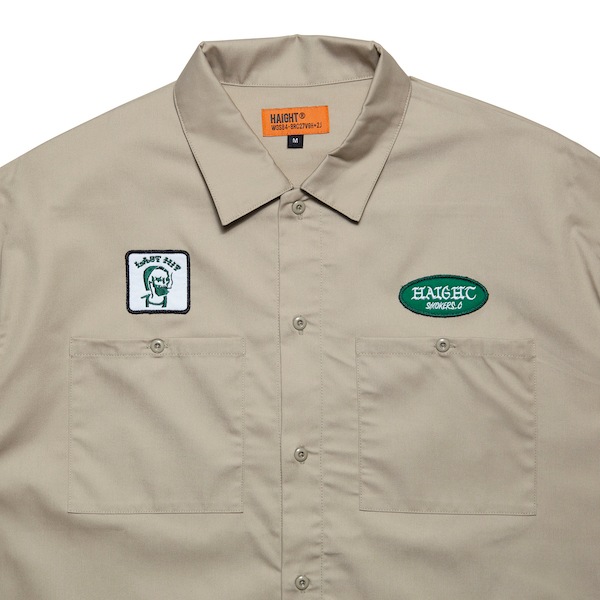 HAIGHT �إ��� SMOKERS CLUB WORK SHIRT