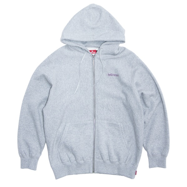 Hellrazor �إ�쥤���� COIN EMBOSS FULL ZIP HOODIE