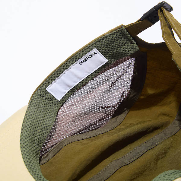 Diaspora skateboards �ǥ������ݥ� Ripstop Side-Mesh Long Bill Cap