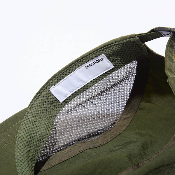 Diaspora skateboards �ǥ������ݥ� Ripstop Side-Mesh Long Bill Cap