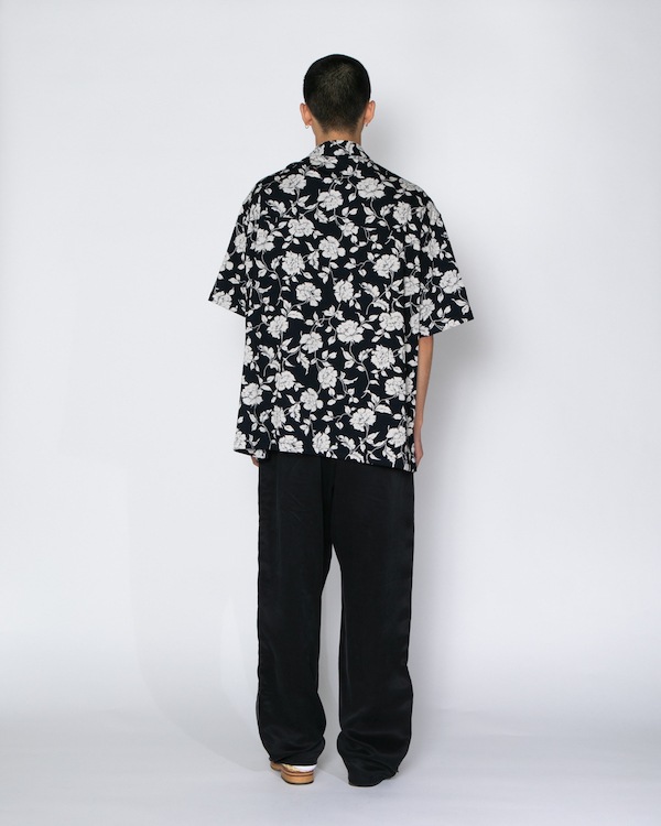 APPLEBUM ���åץ�Х� Chirimen Knit Aloha Shirt (Oversized)