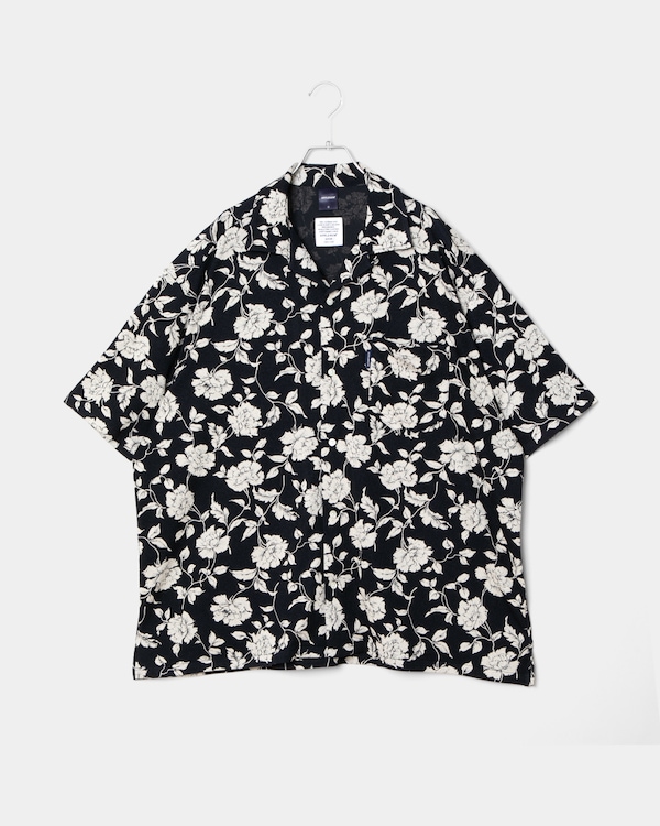 APPLEBUM ���åץ�Х� Chirimen Knit Aloha Shirt (Oversized)