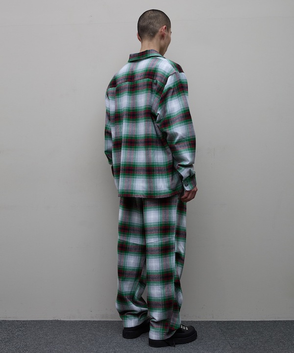BAL Х PLAID WIDE MOUNTAIN PANT