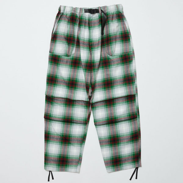 BAL Х PLAID WIDE MOUNTAIN PANT