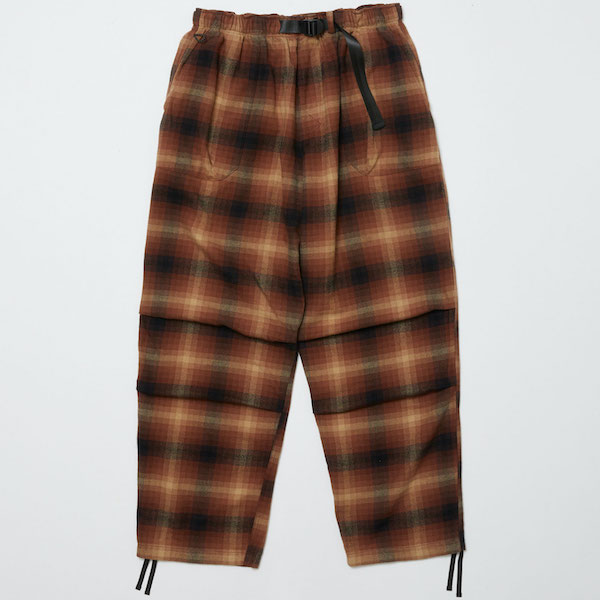 BAL Х PLAID WIDE MOUNTAIN PANT