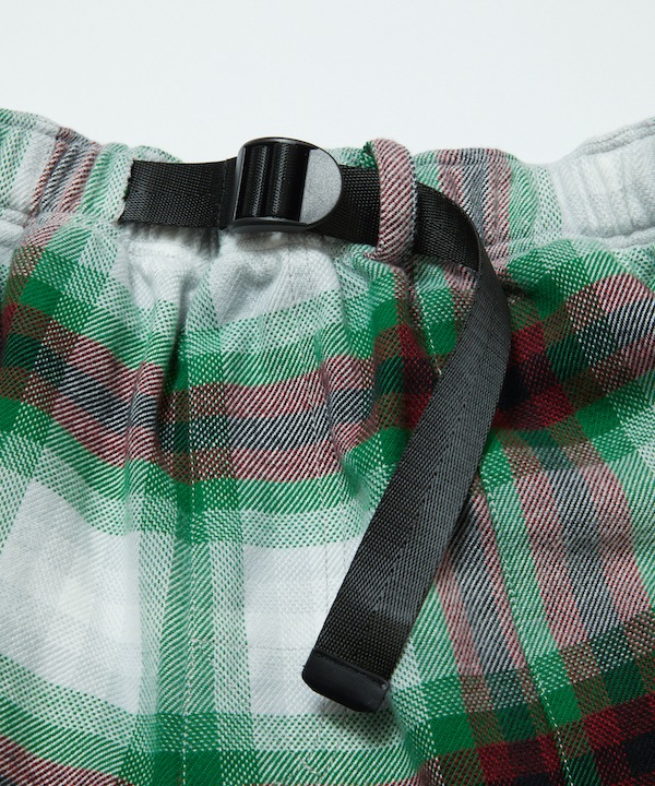 BAL Х PLAID WIDE MOUNTAIN PANT