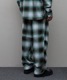 BAL Х PLAID WIDE MOUNTAIN PANT