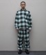 BAL Х PLAID WIDE MOUNTAIN PANT