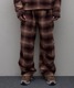 BAL Х PLAID WIDE MOUNTAIN PANT