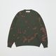 BAL �Х� JACQUARD COTTON CREWNECK SWEATER