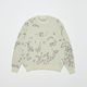 BAL �Х� JACQUARD COTTON CREWNECK SWEATER