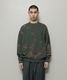BAL �Х� JACQUARD COTTON CREWNECK SWEATER