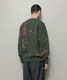 BAL �Х� JACQUARD COTTON CREWNECK SWEATER
