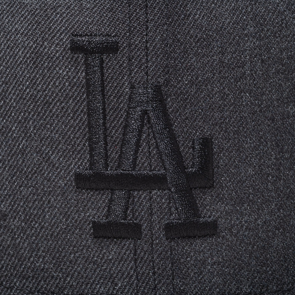 NEW ERA ˥塼 59FIFTY Heather Pack Los Angeles Dodgers Heather Black/Black Visor