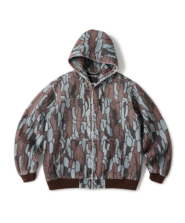 FTC ���եƥ������� WASHED CANVAS HOODED JACKET