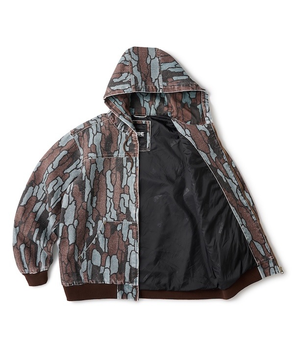FTC ���եƥ������� WASHED CANVAS HOODED JACKET