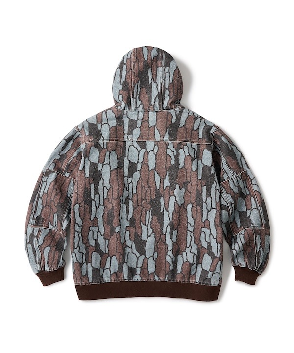 FTC ���եƥ������� WASHED CANVAS HOODED JACKET