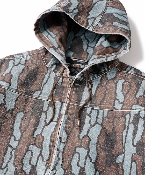 FTC ���եƥ������� WASHED CANVAS HOODED JACKET