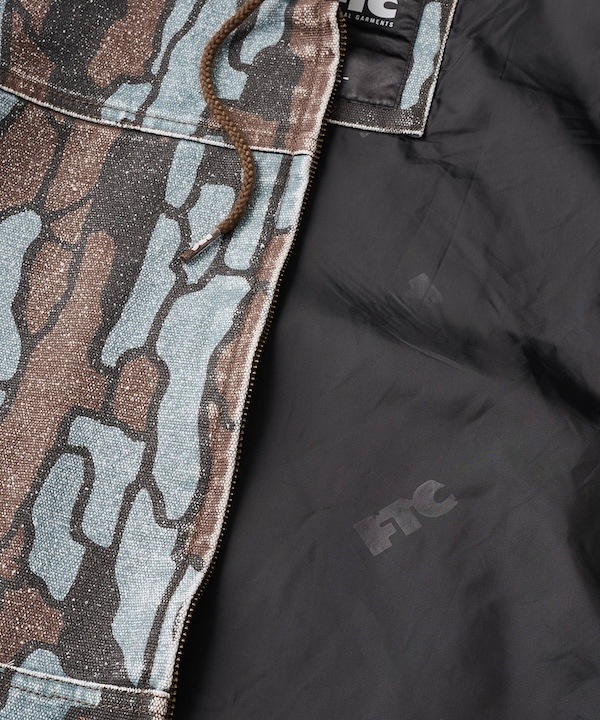 FTC ���եƥ������� WASHED CANVAS HOODED JACKET