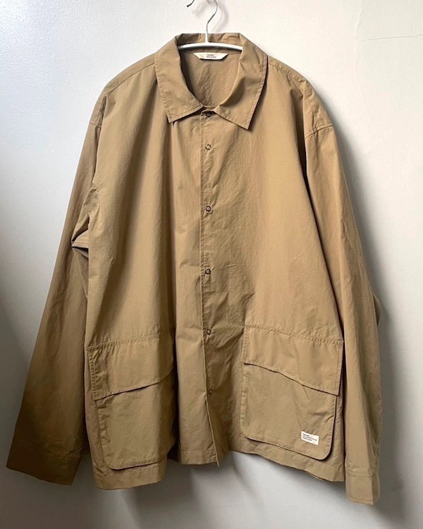organicsta �������˥å����� ORGANIC COTTON��CORDURA RIPSTOP FIELD SHIRT JACKET