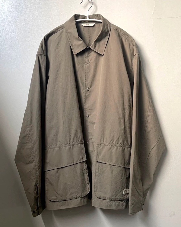 organicsta �������˥å����� ORGANIC COTTON��CORDURA RIPSTOP FIELD SHIRT JACKET