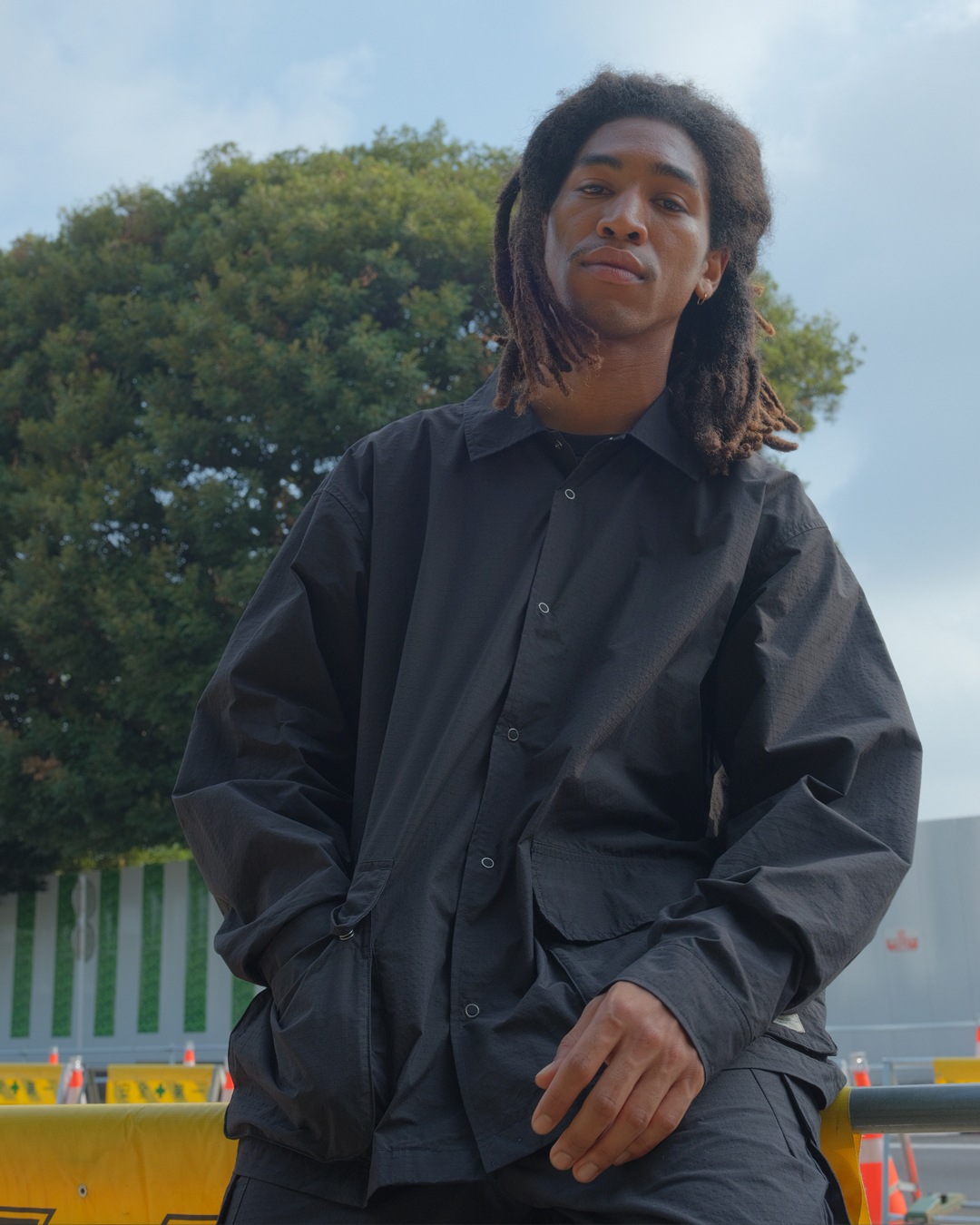 organicsta �������˥å����� ORGANIC COTTON��CORDURA RIPSTOP FIELD SHIRT JACKET
