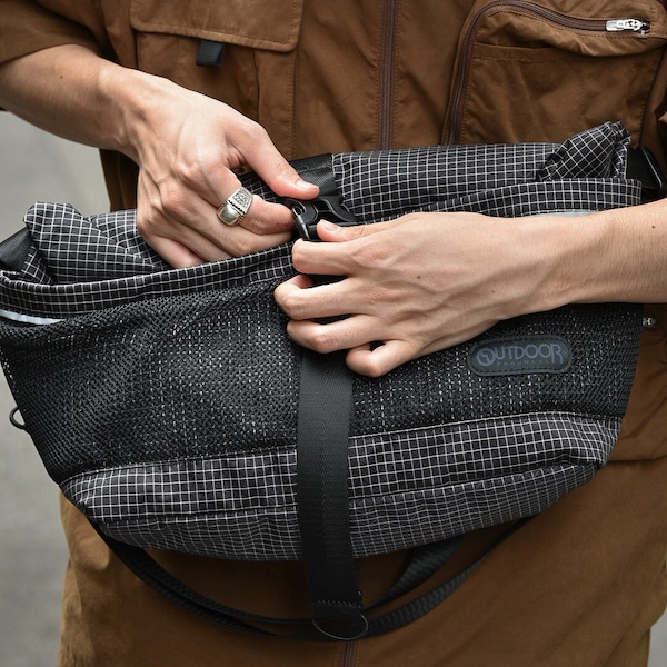 BAL Х BAL/OUTDOOR PRODUCTS ROLL TOP SHOULDER BAG -WHATZIS EXCLUSIVE COLOR-