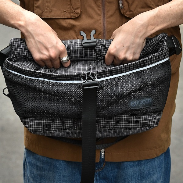 BAL Х BAL/OUTDOOR PRODUCTS ROLL TOP SHOULDER BAG -WHATZIS EXCLUSIVE COLOR-