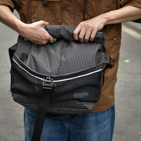 BAL Х BAL/OUTDOOR PRODUCTS ROLL TOP SHOULDER BAG -WHATZIS EXCLUSIVE COLOR-