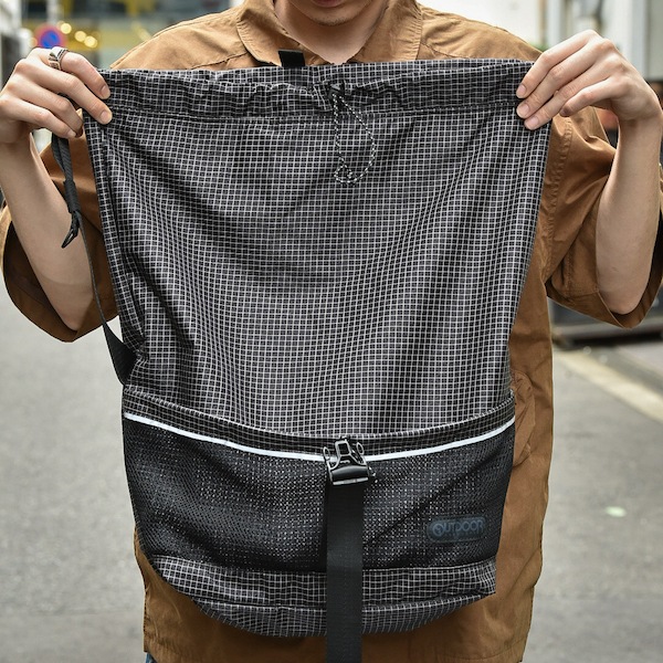 BAL Х BAL/OUTDOOR PRODUCTS ROLL TOP SHOULDER BAG -WHATZIS EXCLUSIVE COLOR-