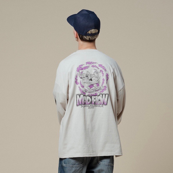 CLUCT ���饯�� MADFLOW [Wide L/S Tee]