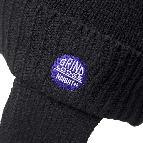 HAIGHT �إ��� "DOG EAR KNIT CAP ft. GRINDLODGE"