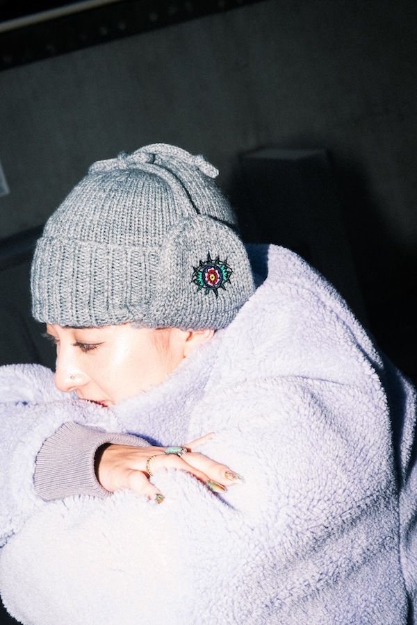HAIGHT �إ��� "DOG EAR KNIT CAP ft. GRINDLODGE"