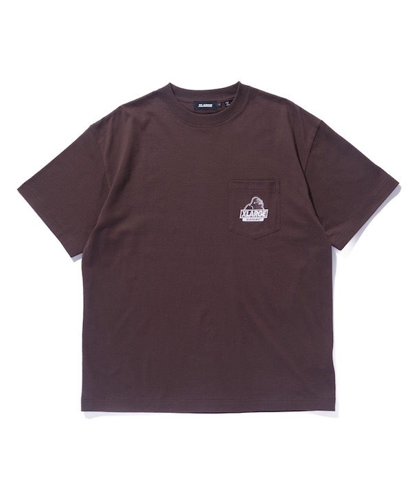 大人気 XLARGE SLANTED OG S/S POCKET TEE 左胸ポケットの刺繍◎ SLANTED OG S/S POCKET TEE – XLARGE
