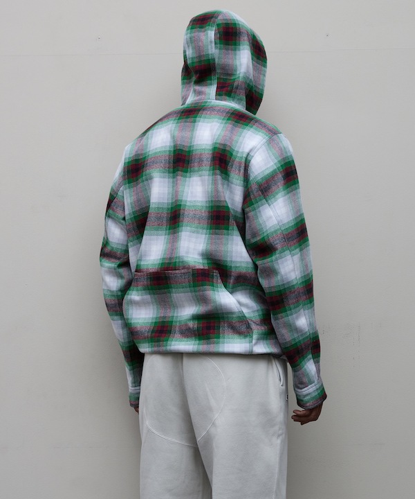 BAL Х FLANNEL MEXICAN HOODED SHIRT
