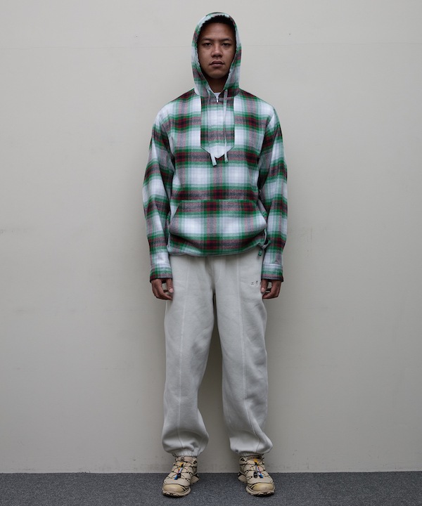 BAL Х FLANNEL MEXICAN HOODED SHIRT