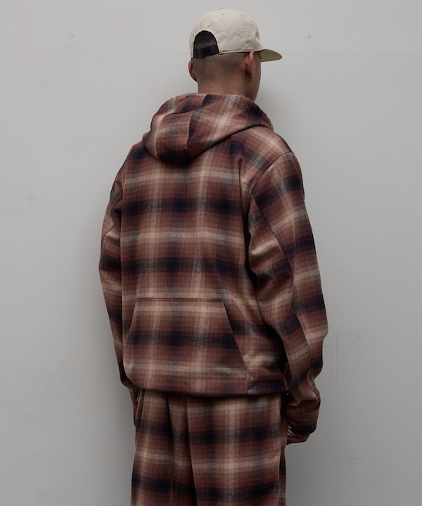 BAL Х FLANNEL MEXICAN HOODED SHIRT
