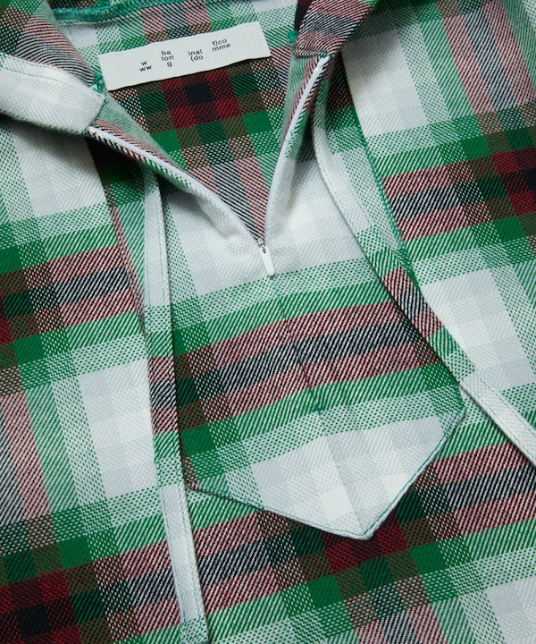 BAL Х FLANNEL MEXICAN HOODED SHIRT