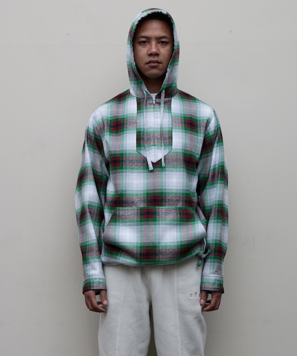 BAL Х FLANNEL MEXICAN HOODED SHIRT