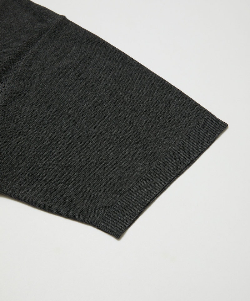 BAL �Х� VENTILATION MESH KNIT ZIP POLO