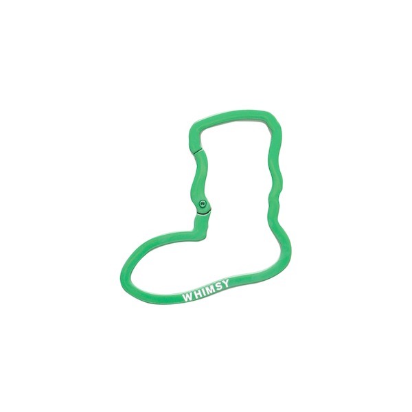 WHIMSY �����ॸ�� Socks Logo Carabiner