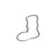 WHIMSY �����ॸ�� Socks Logo Carabiner