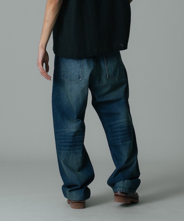 XLARGE �������ȥ�顼�� FADED DENIM PANTS