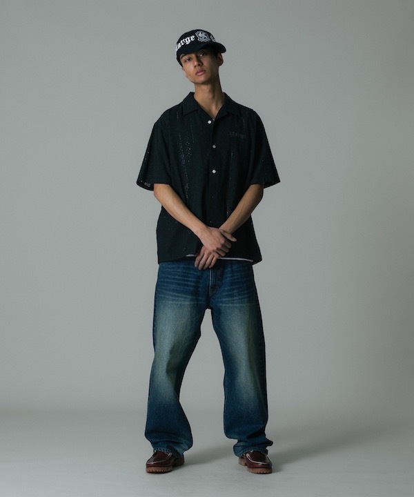XLARGE �������ȥ�顼�� FADED DENIM PANTS