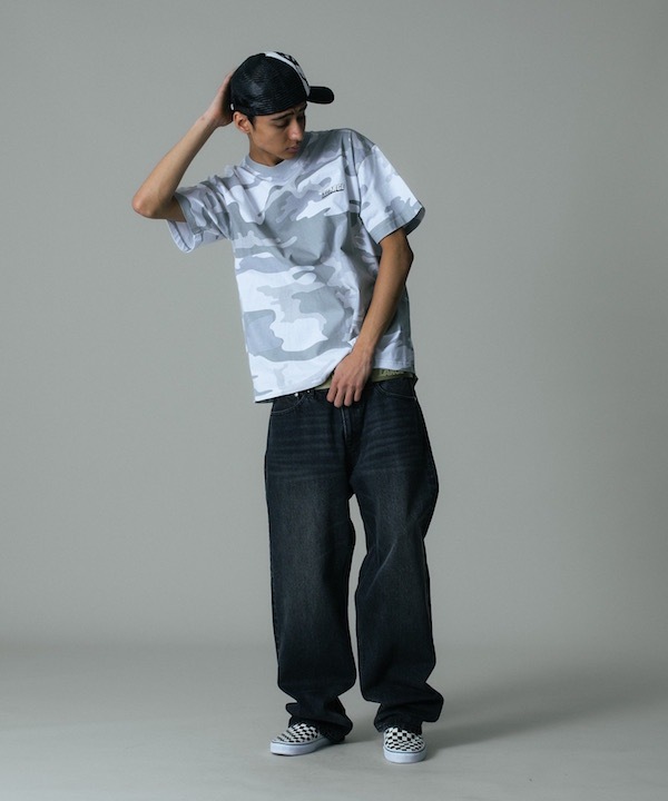 XLARGE �������ȥ�顼�� FADED DENIM PANTS