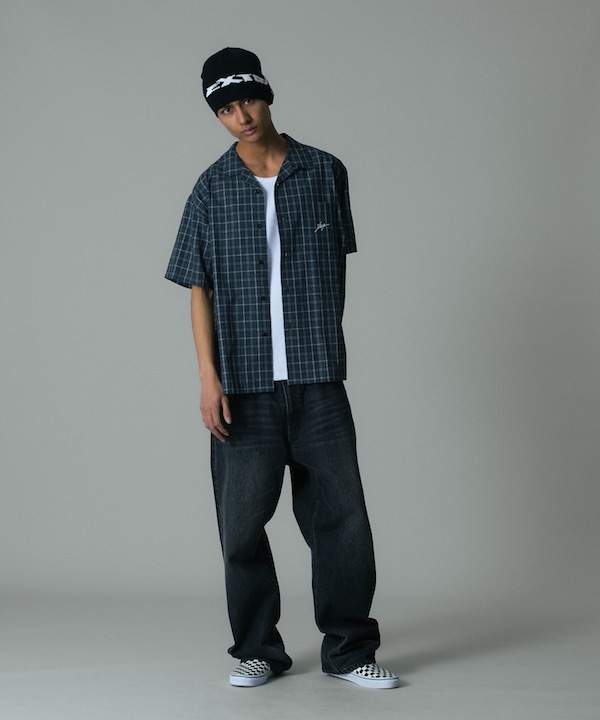 XLARGE �������ȥ�顼�� FADED DENIM PANTS