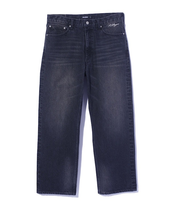 XLARGE �������ȥ�顼�� FADED DENIM PANTS
