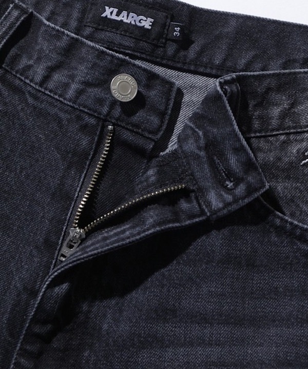 XLARGE �������ȥ�顼�� FADED DENIM PANTS